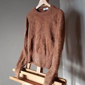 Zara teddy sweater